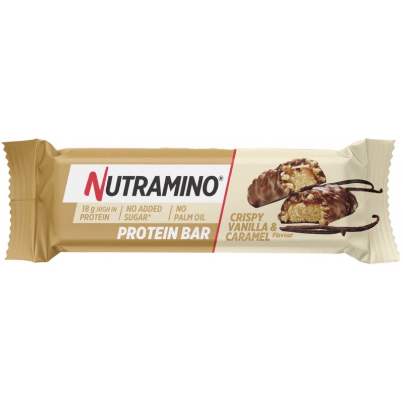Nutramino Protein Bar 55 g - vanill & karamell foto